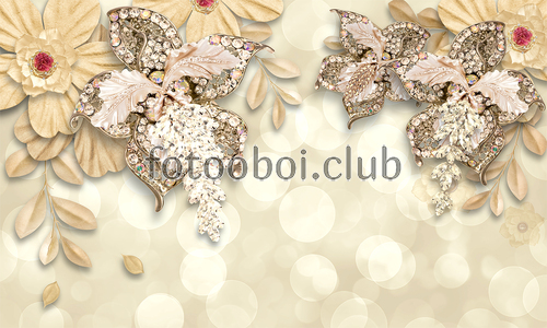 цветы, цветок, розы, стразы, стереоскопические 